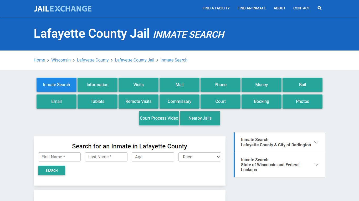 Lafayette County Jail, WI Inmate Search: Roster & Mugshots